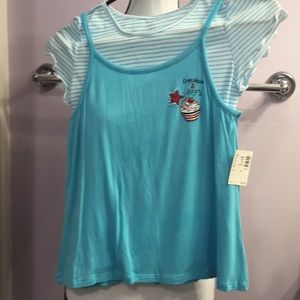 2pc Justice cupcake tank set, NWT